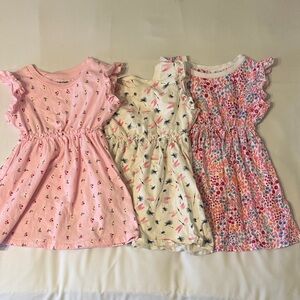 Lands End Floral and Patterned Kids Dress/Tunic Set